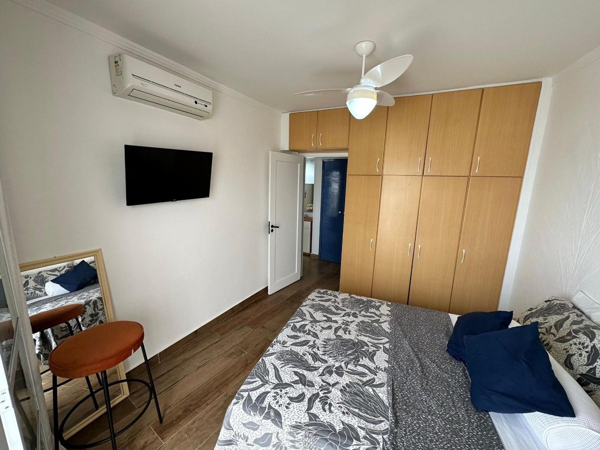 Apartamento Pe Na Areia Melhor Vista Mar De Santos Exterior photo