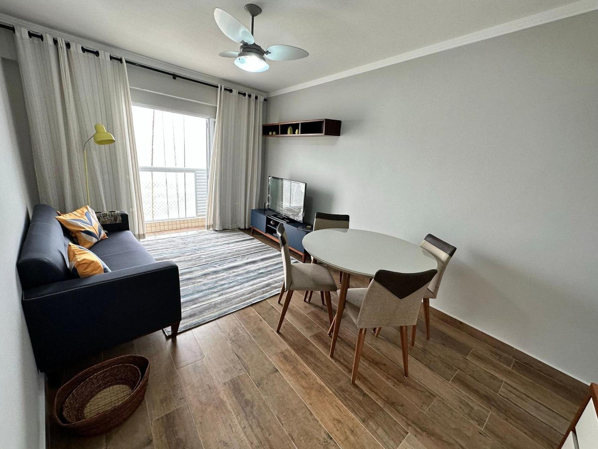 Apartamento Pe Na Areia Melhor Vista Mar De Santos Exterior photo